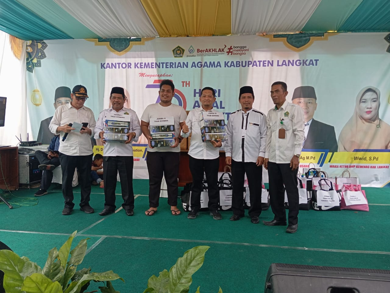 Sejumlah Prestasi Diukir MAN 1 Langkat pada Peringatan HAB Kementerian Agama ke-79