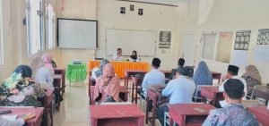 MAN 1 Langkat Gelar Rapat Koordinasi se-KKM dan Distribusikan Blanko E-Ijazah